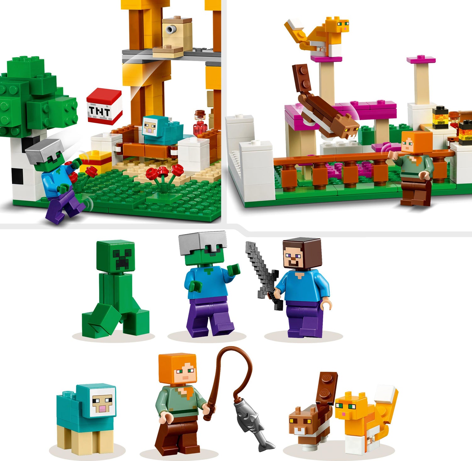LEGO® Minecraft The Crafting Box 4.0 2 in 1 Set