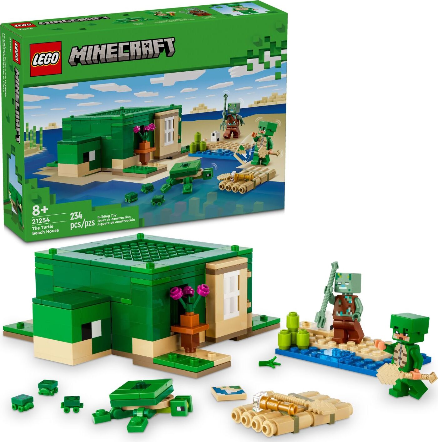 LEGO® Minecraft® The Turtle Beach House