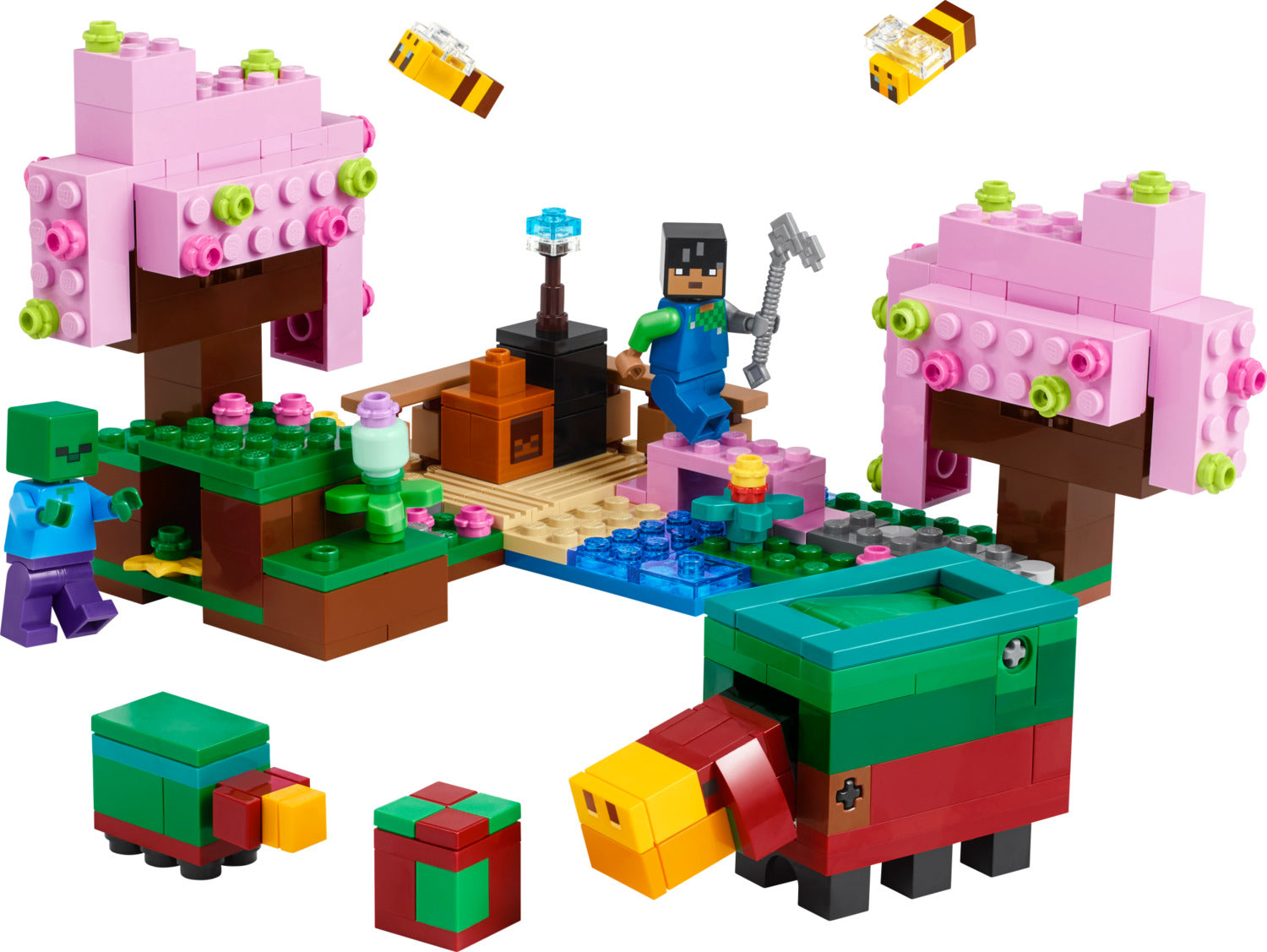 LEGO Minecraft: The Cherry Blossom Garden – The Toy Maven