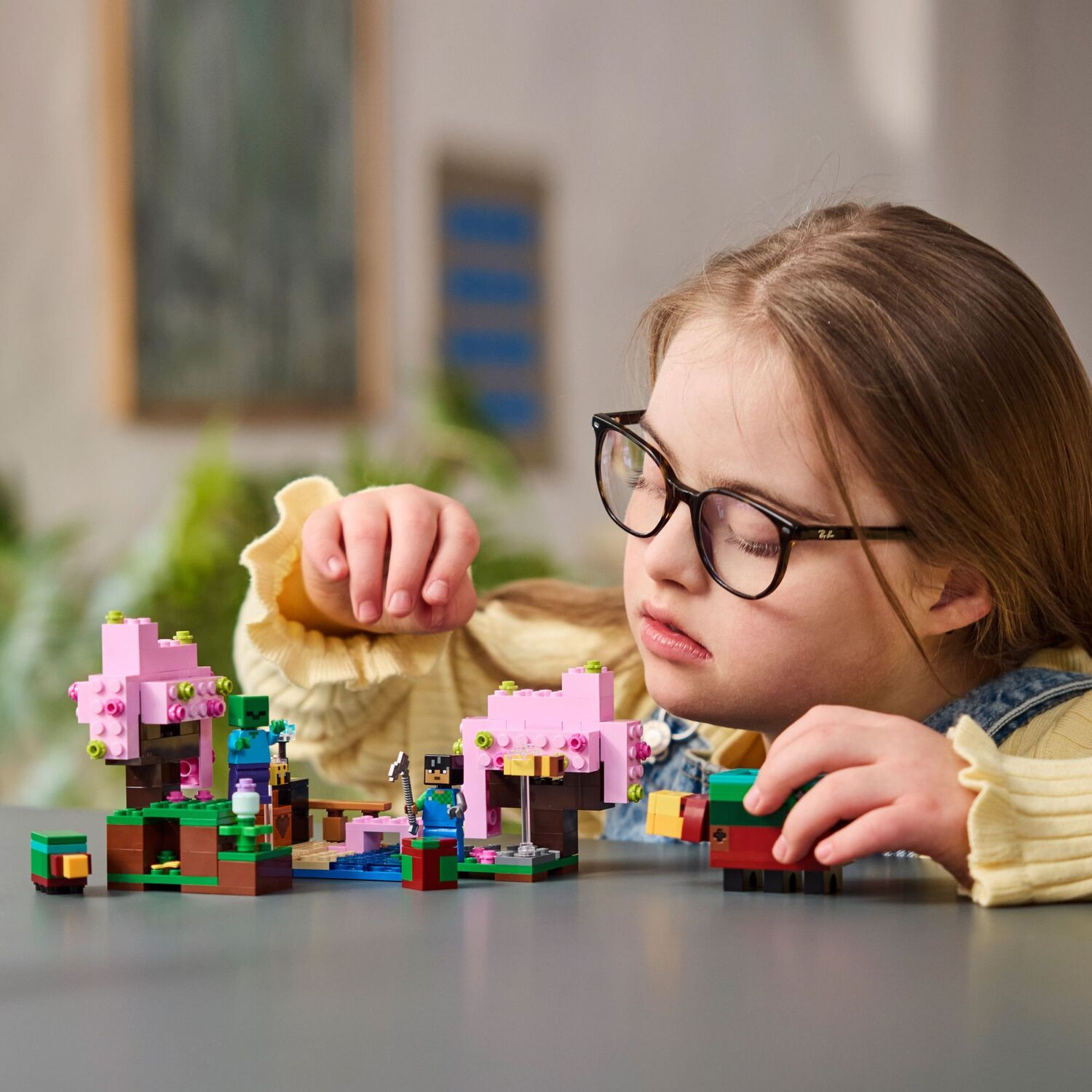 LEGO Minecraft: The Cherry Blossom Garden – The Toy Maven