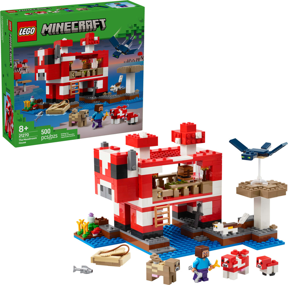 LEGO Minecraft: The Mooshroom House