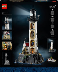 LEGO® Ideas Motorised Lighthouse Set for Adults