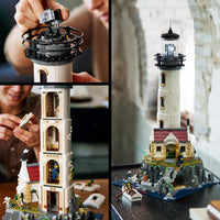 LEGO® Ideas Motorised Lighthouse Set for Adults