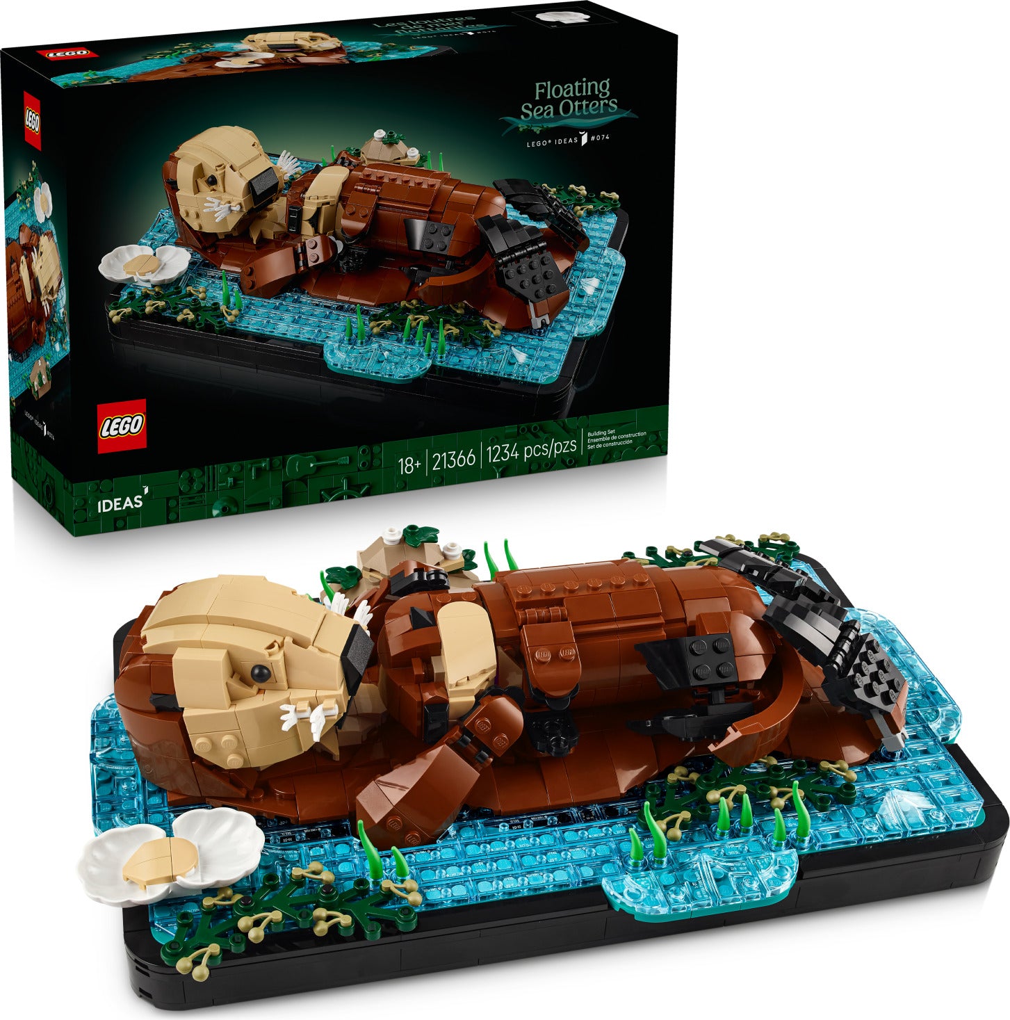 LEGO Ideas: Floating Sea Otters