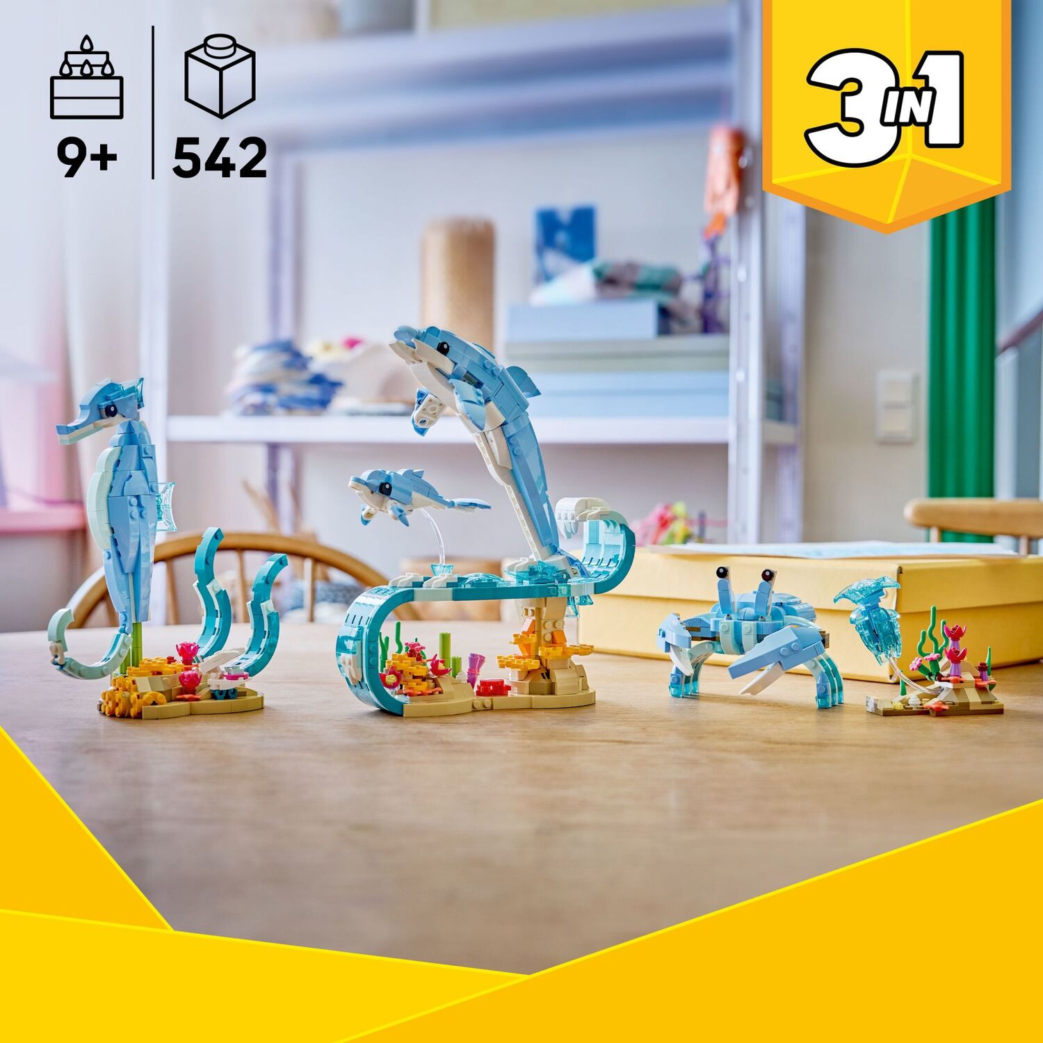 人気。TRITON OF THE SEA パーフェクトコレクションフルセット LEGO Creator: Sea Animals: Beautiful Dolphins – The Toy Maven