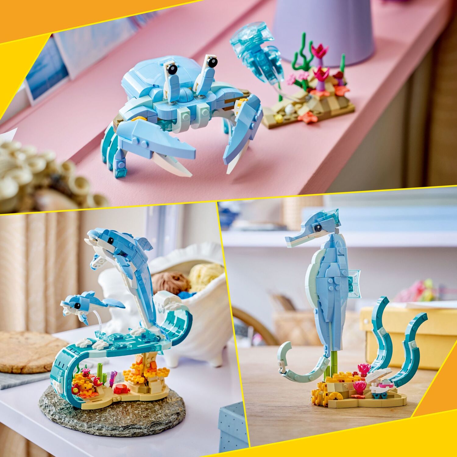 LEGO Creator: Sea Animals: Beautiful Dolphins – The Toy Maven
