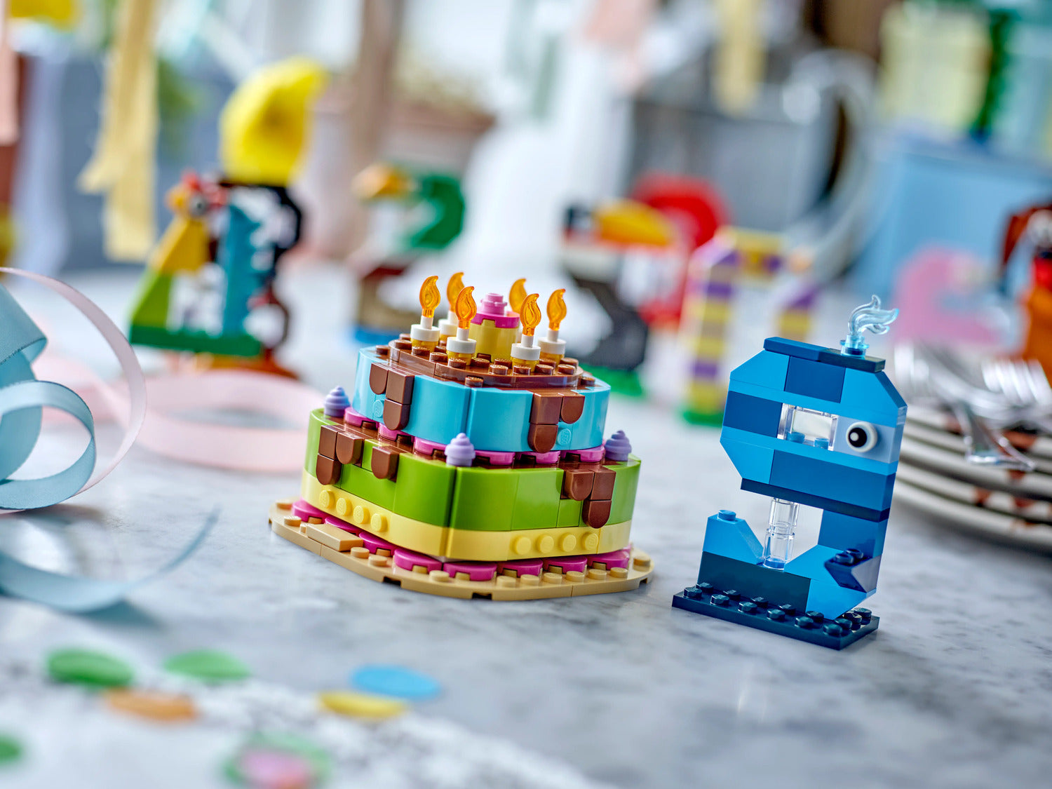 LEGO® Birthday Party Cake