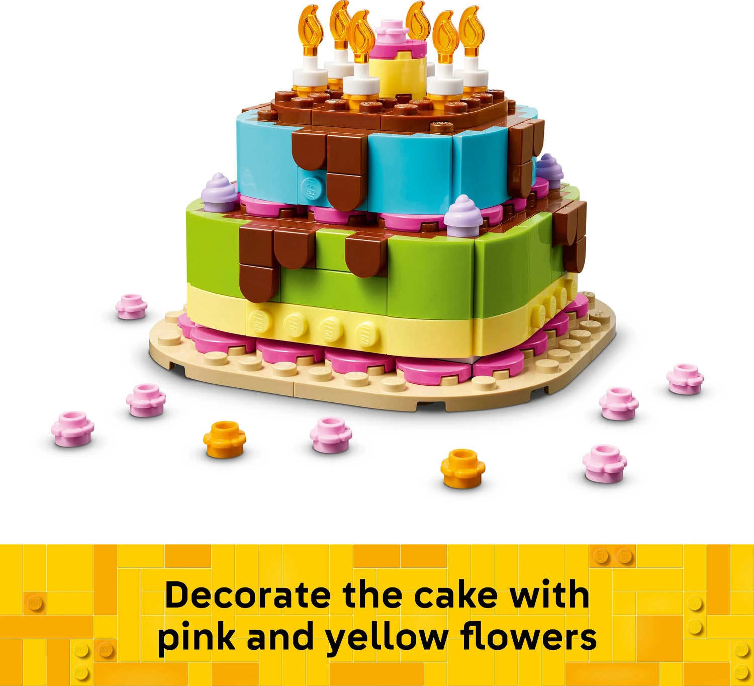 LEGO® Birthday Party Cake