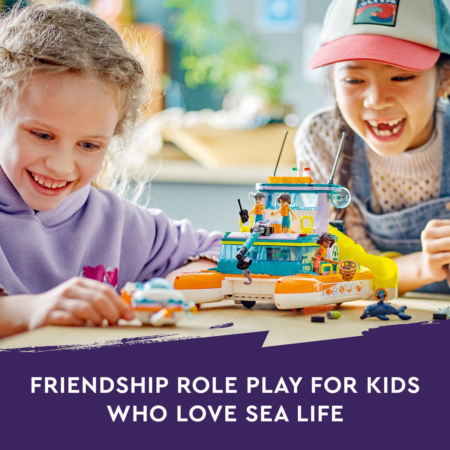 LEGO® Friends™ Sea Rescue Boat Toy Playset – The Toy Maven