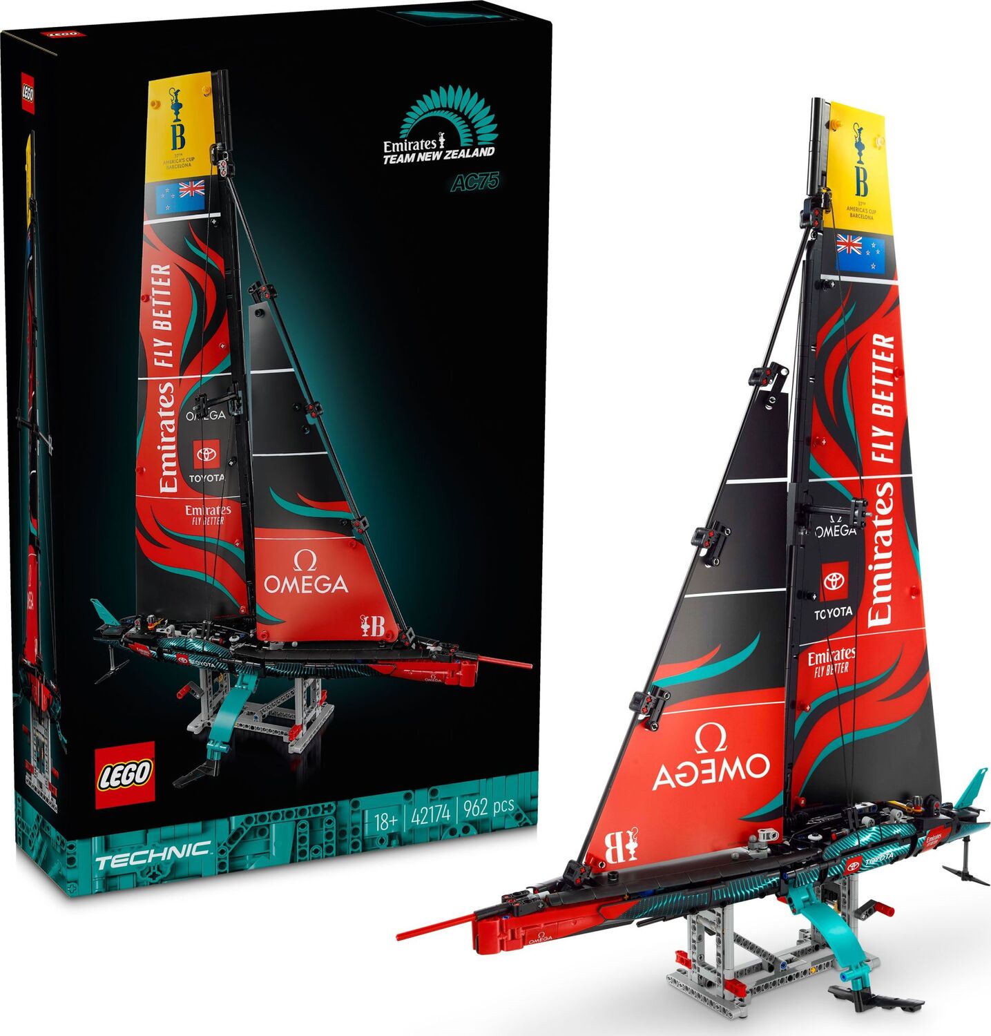 LEGO Technic: Emirates Team New Zealand AC75 Yacht