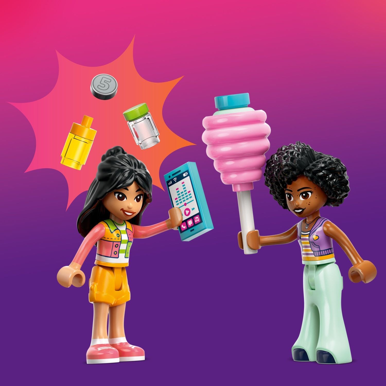 LEGO Friends: Cotton Candy Stand and Scooter