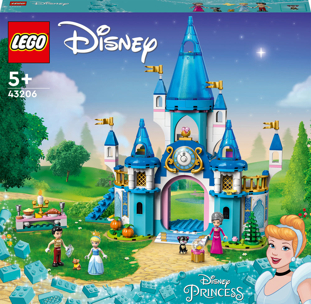 LEGO® Disney Cinderella & Prince Charming's Castle Set