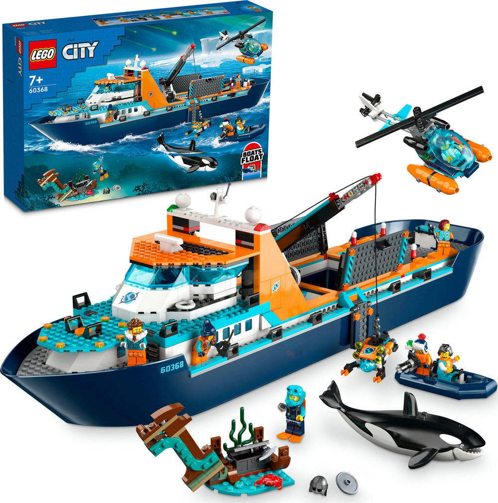 LEGO® City Arctic Explorer Ship Large Boat Toy