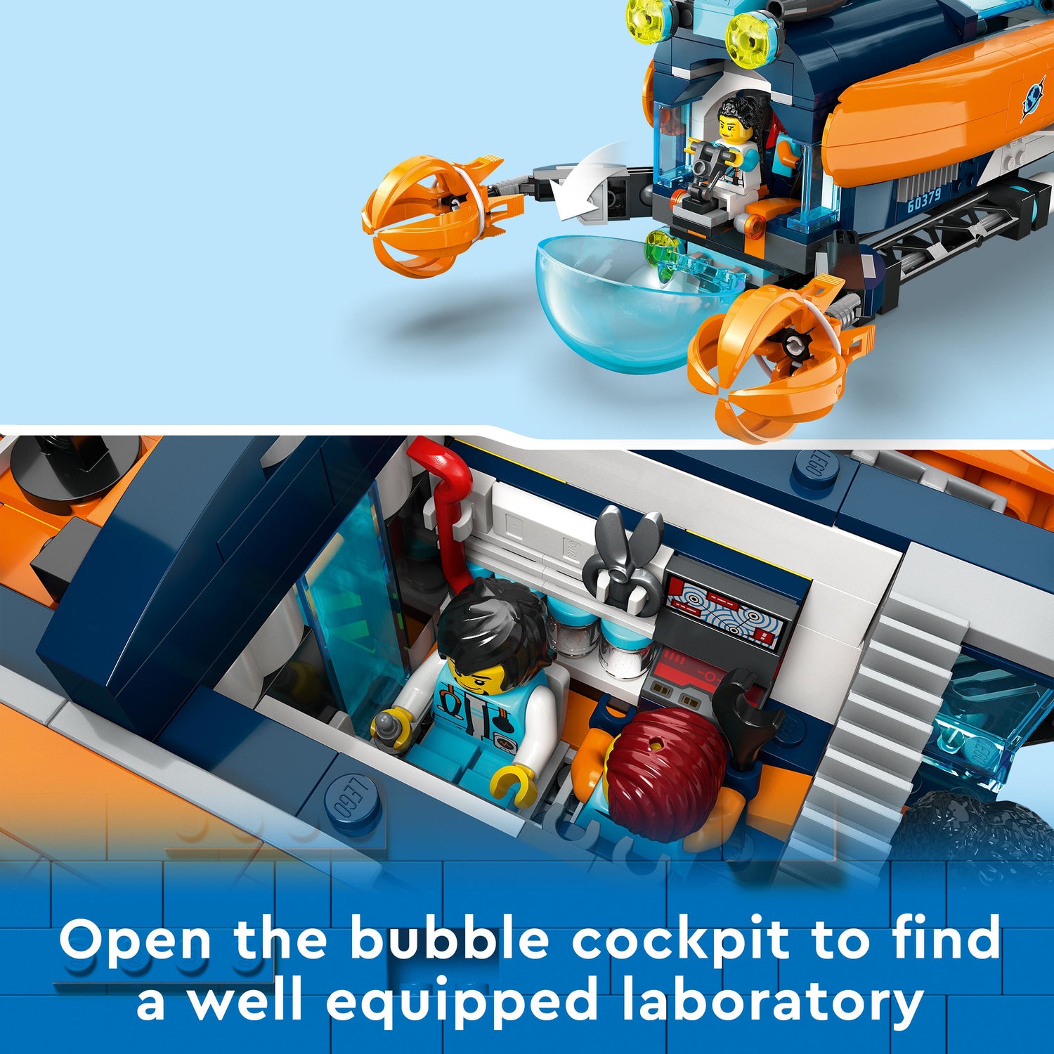 LEGO® City Deep-Sea Explorer Submarine Toy