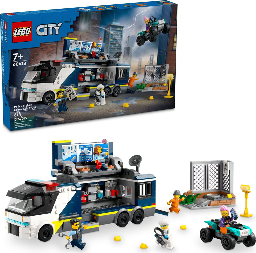 LEGO® City Police: Police Mobile Crime Lab Truck