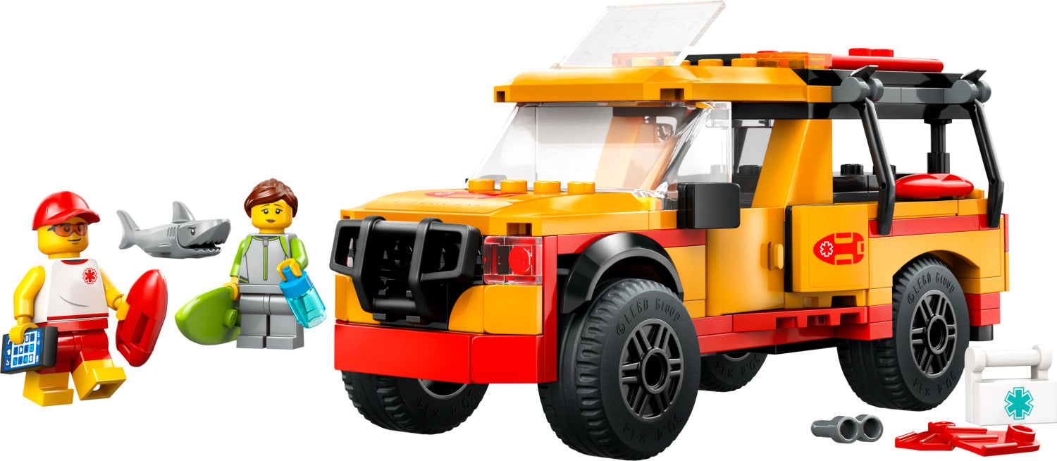 LEGO City Great Vehicles: Lifeguard Beach Rescue Truck