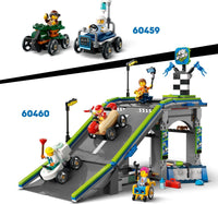 LEGO City Great Vehicles: Airplane vs. Hospital Bed Race Car Pack