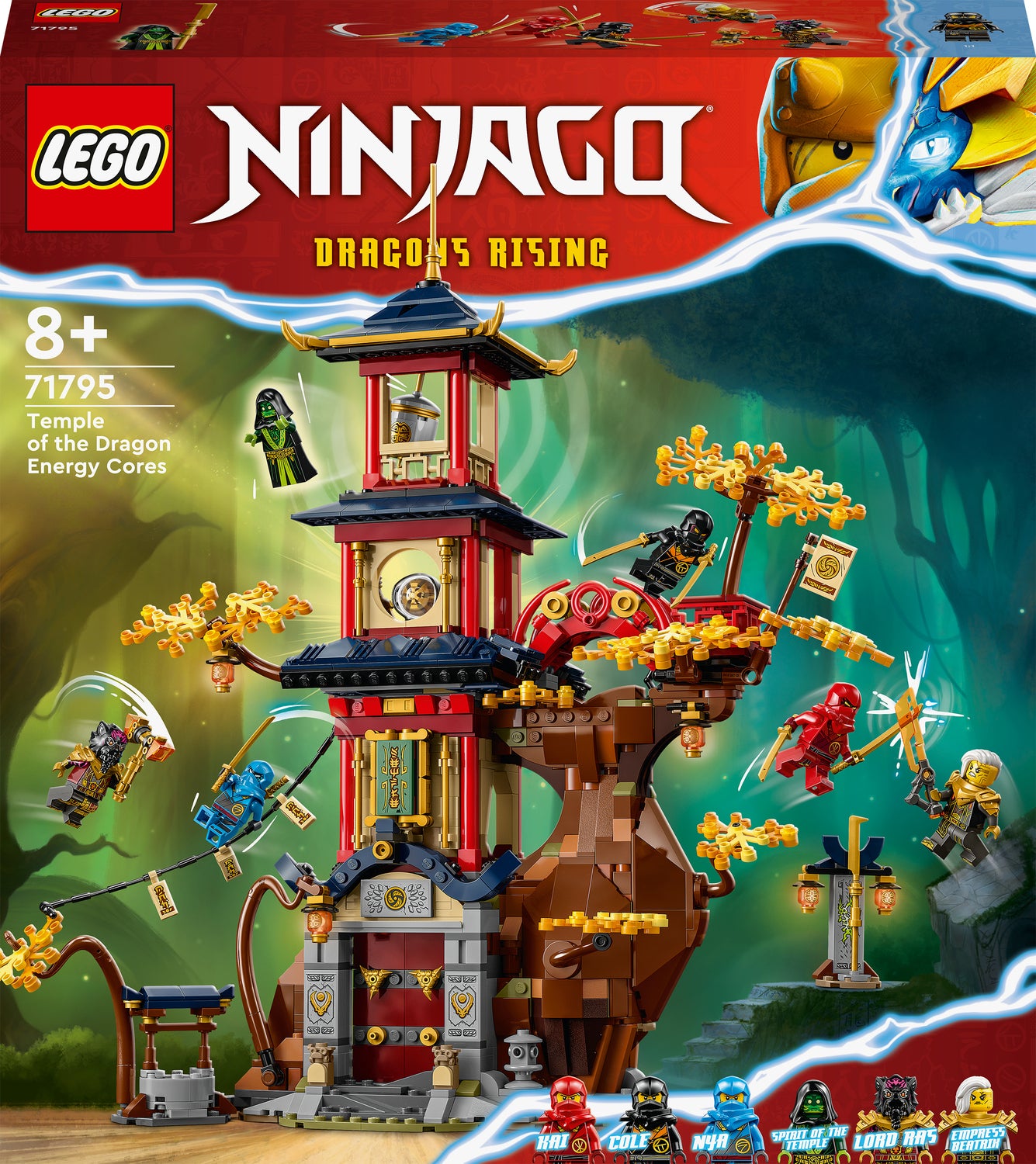 LEGO® NINJAGO® Temple of the Dragon Energy Cores