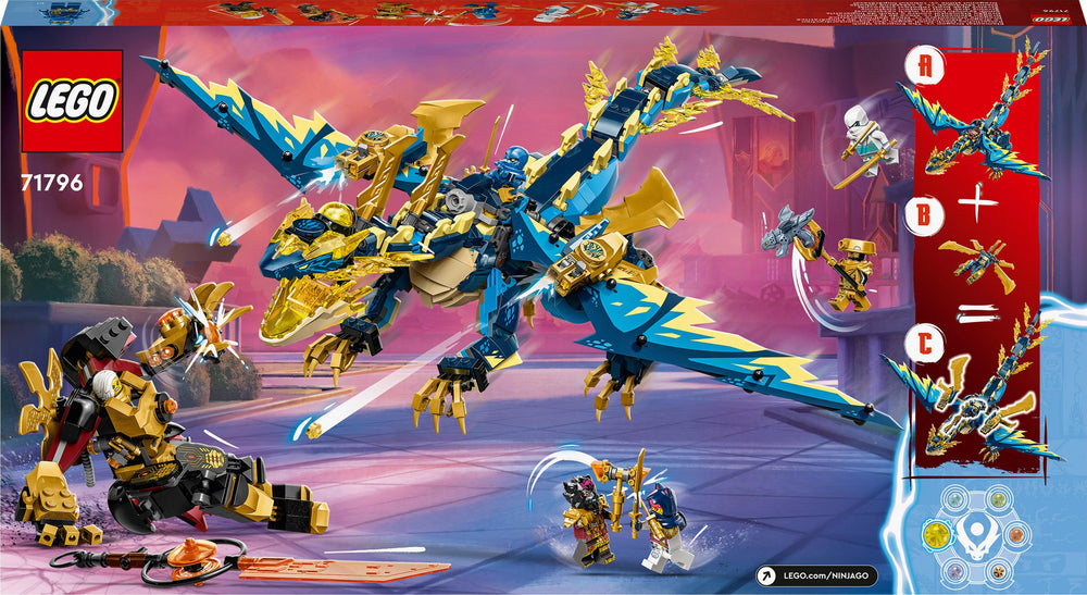 LEGO® NINJAGO® Elemental Dragon vs. The Empress Mech