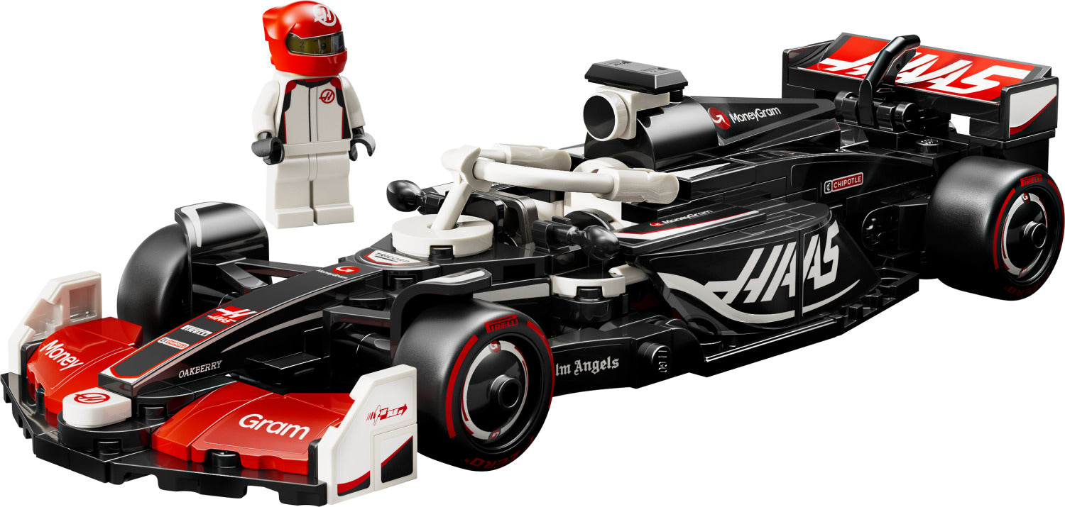 LEGO Speed Champions: MoneyGram Haas F1® Team VF-24 Race Car – The
