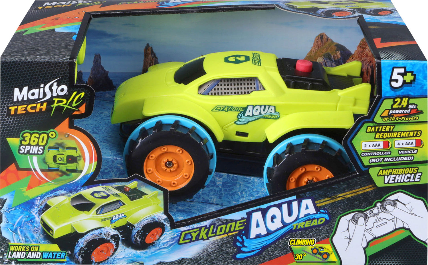 R/C Cyklone Aqua Tread