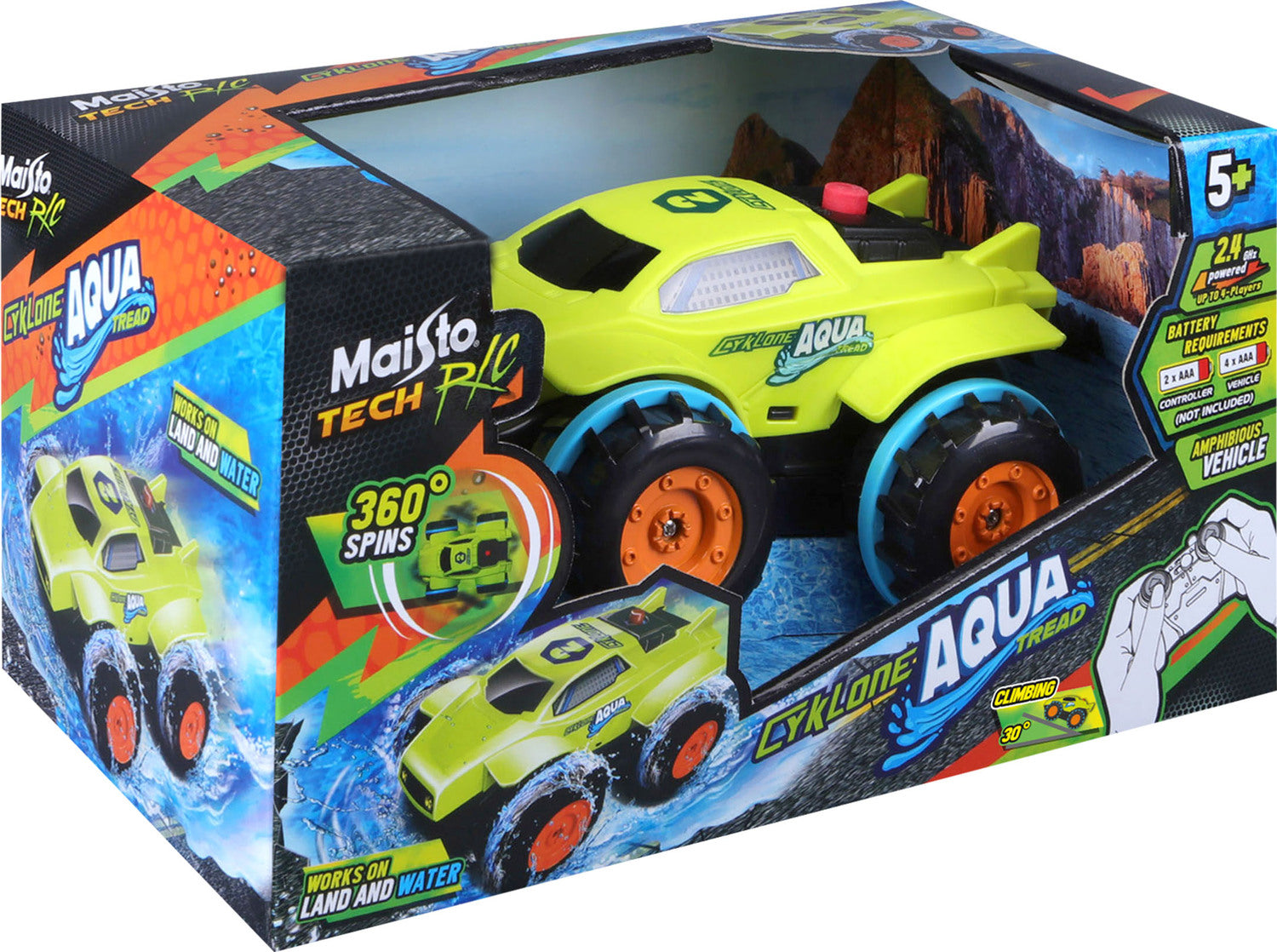 R/C Cyklone Aqua Tread