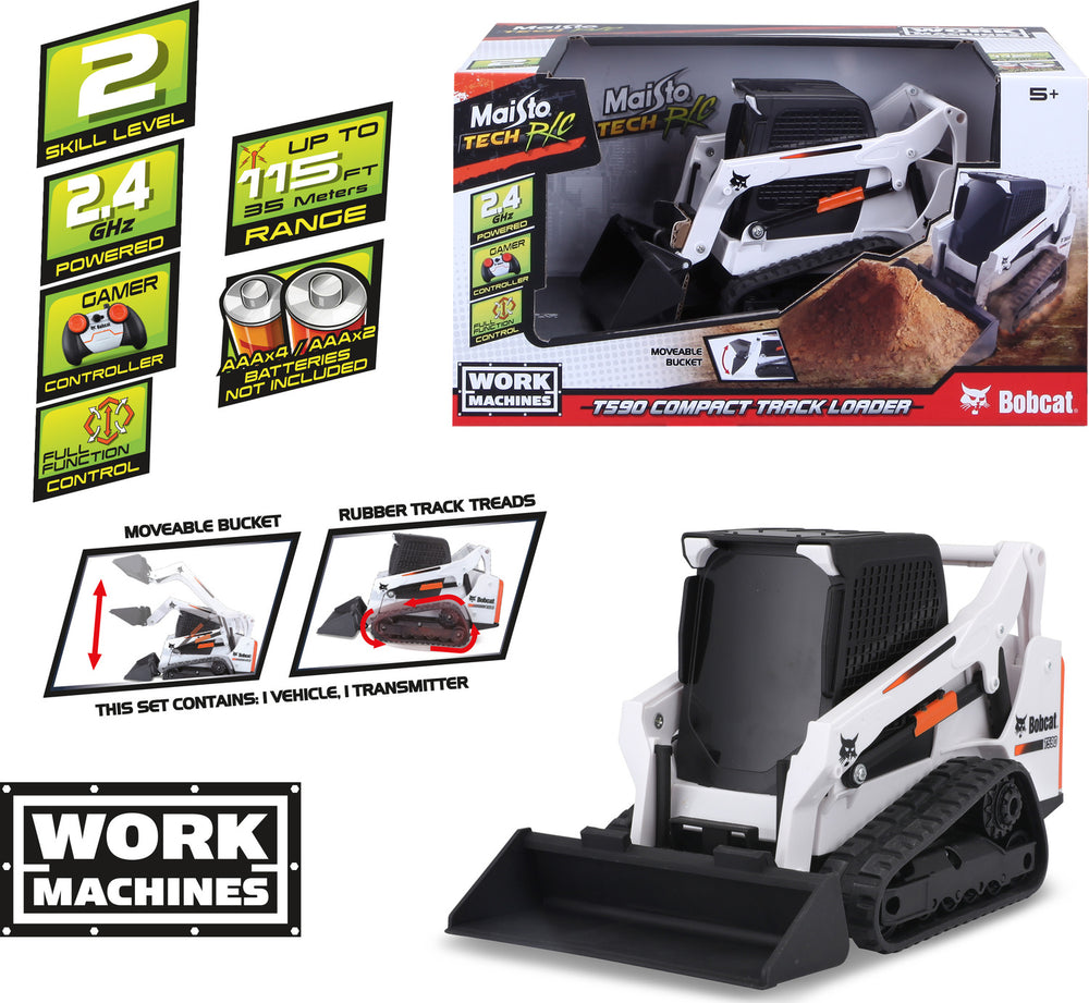 R/C Work Machines Bobcat T590 Track Loader