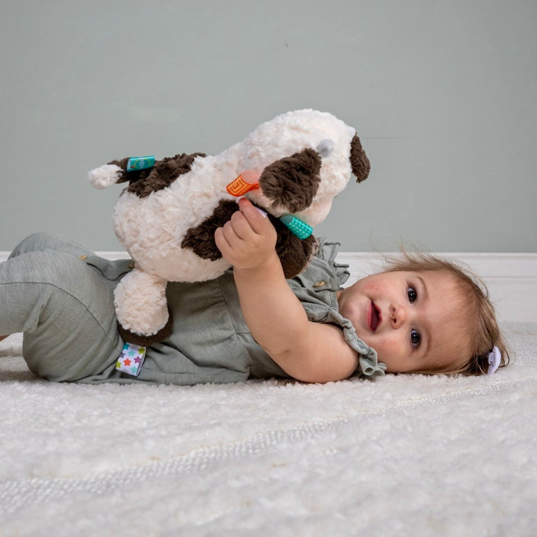 Taggies Buttercup Cow Soft Toy - 10"