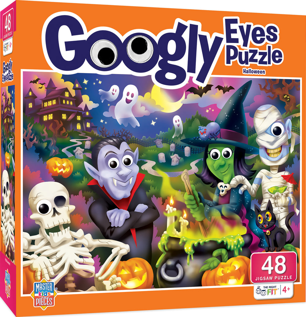 Googly Eyes - Halloween 48 Piece Puzzle