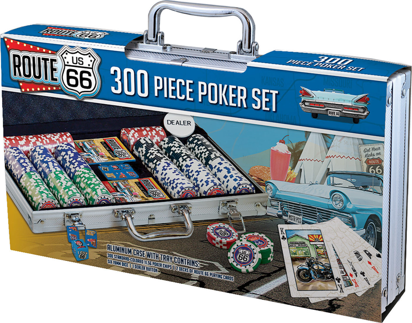 Route 66 - 300pc Poker Set