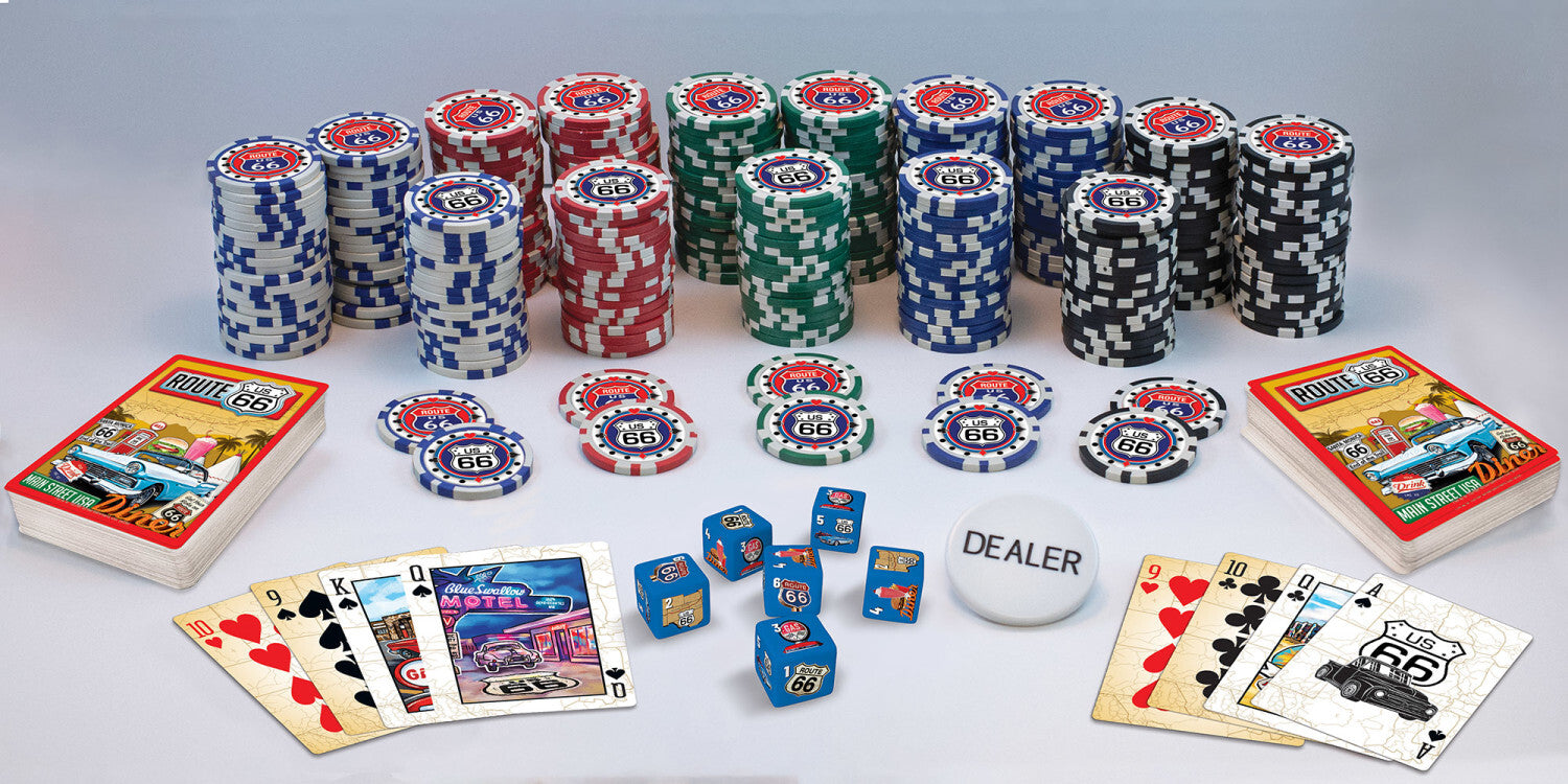 Route 66 - 300pc Poker Set