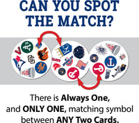 MLB League Spot It! Game