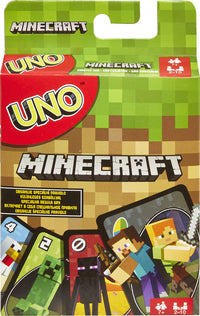 Uno Minecraft Card Game Family