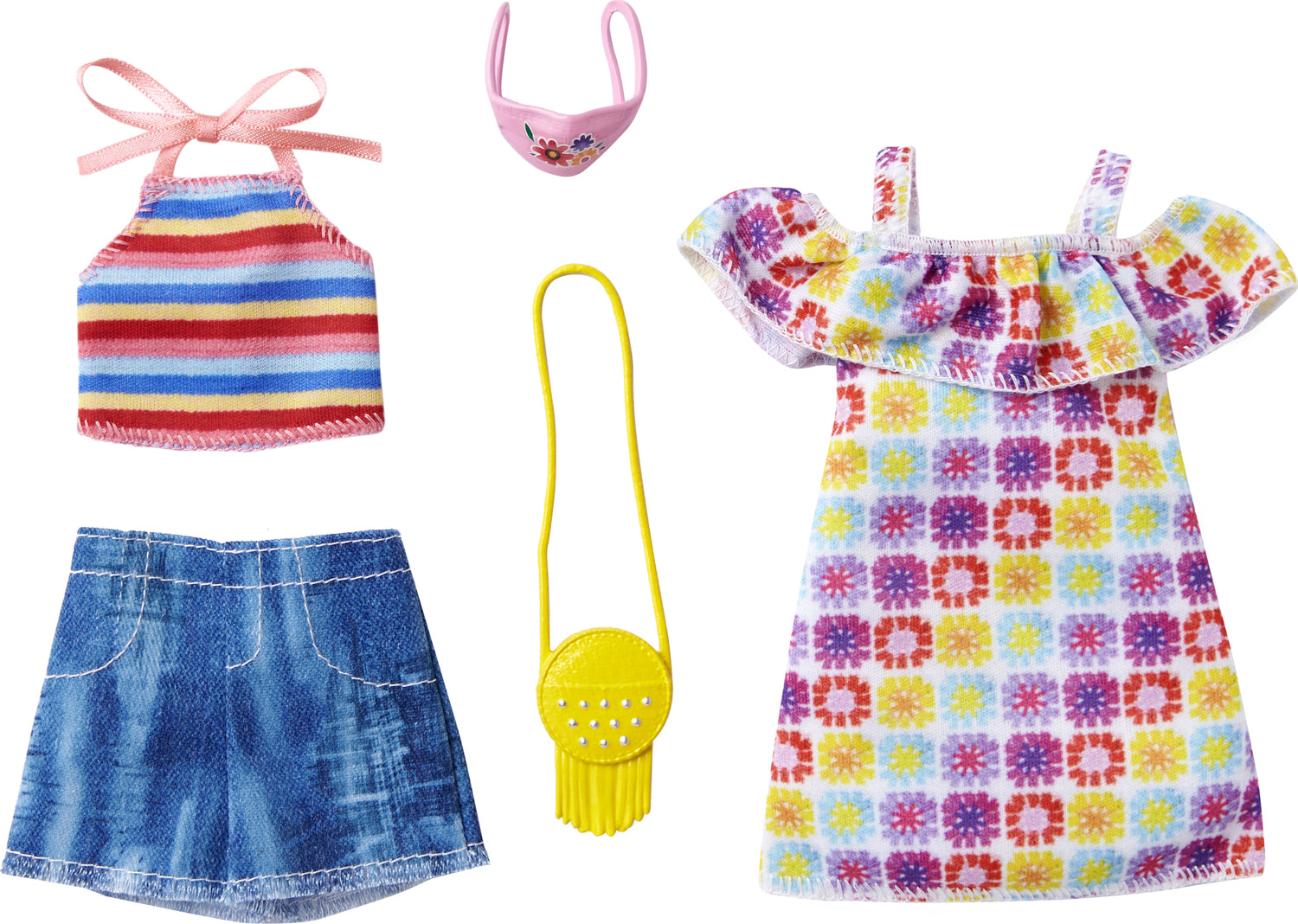 Barbie doll accessory Doll clothes set (assorted)