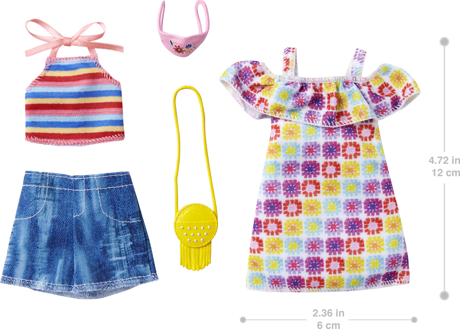 Barbie doll accessory Doll clothes set (assorted)