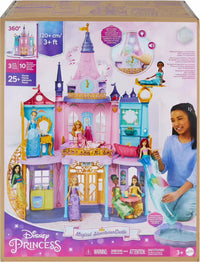 Disney Princess Ultimate Castle Doll House with Lights & Sounds & 25+ Accessories Pieces