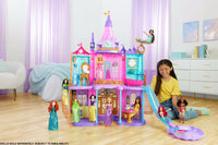 Disney Princess Ultimate Castle Doll House with Lights & Sounds & 25+ Accessories Pieces