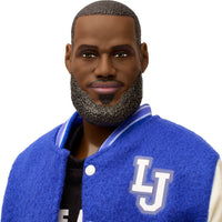 Barbie Signature LeBron James Kenbassadors Doll Collectible with Varsity Jacket Outfit & Accessories