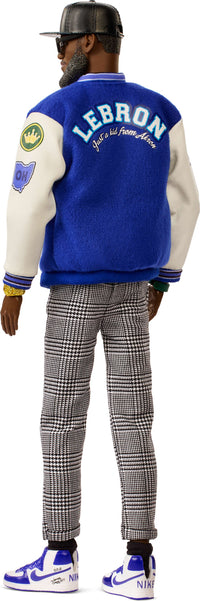 Barbie Signature LeBron James Kenbassadors Doll Collectible with Varsity Jacket Outfit & Accessories