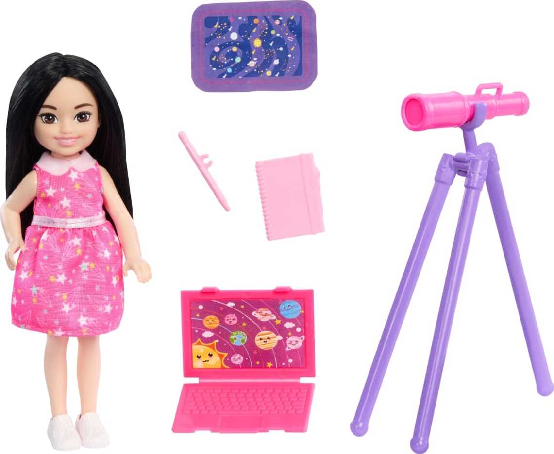 Barbie Chelsea Astronomer Doll & Accessories Set