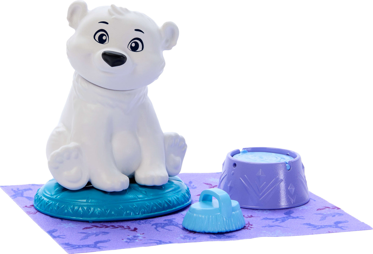 Disney Frozen Elsa Fashion Doll & Polar Bear Cub Figure with 4 Nurturing Accessories