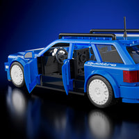 Mattel Brick Shop Hot Wheels '94 Audi Avant RS2 Building Toy Kit (253 Pieces), for Collectors