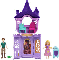 Disney Princess Storytime Stackers Rapunzel Tower Playset with 2 Dolls, Furniture & Accessories