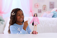 Barbie Cutie Reveal Doll & Accessories, Cuddly Series Lamb with 10 Surprises