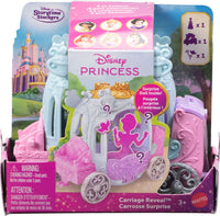Disney Princess Carriage Reveal Surprise Small Doll, Vehicle & Figure (Characters May Vary)