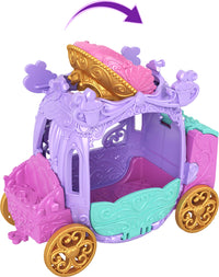 Disney Princess Carriage Reveal Surprise Small Doll, Vehicle & Figure (Characters May Vary)