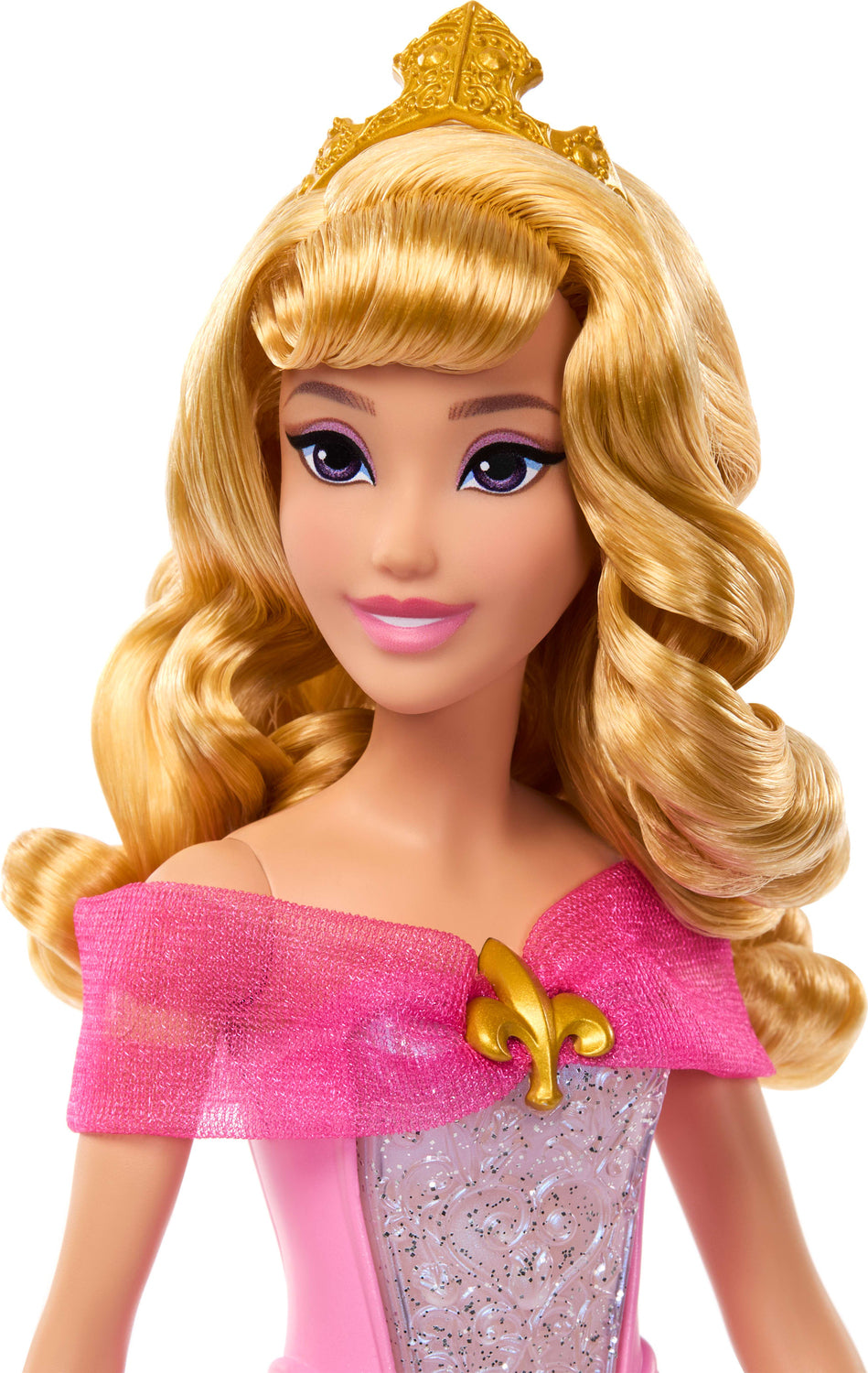 Disney Princess Pink to Blue Dress Aurora Fashion Doll with Transforming Dress & Lights