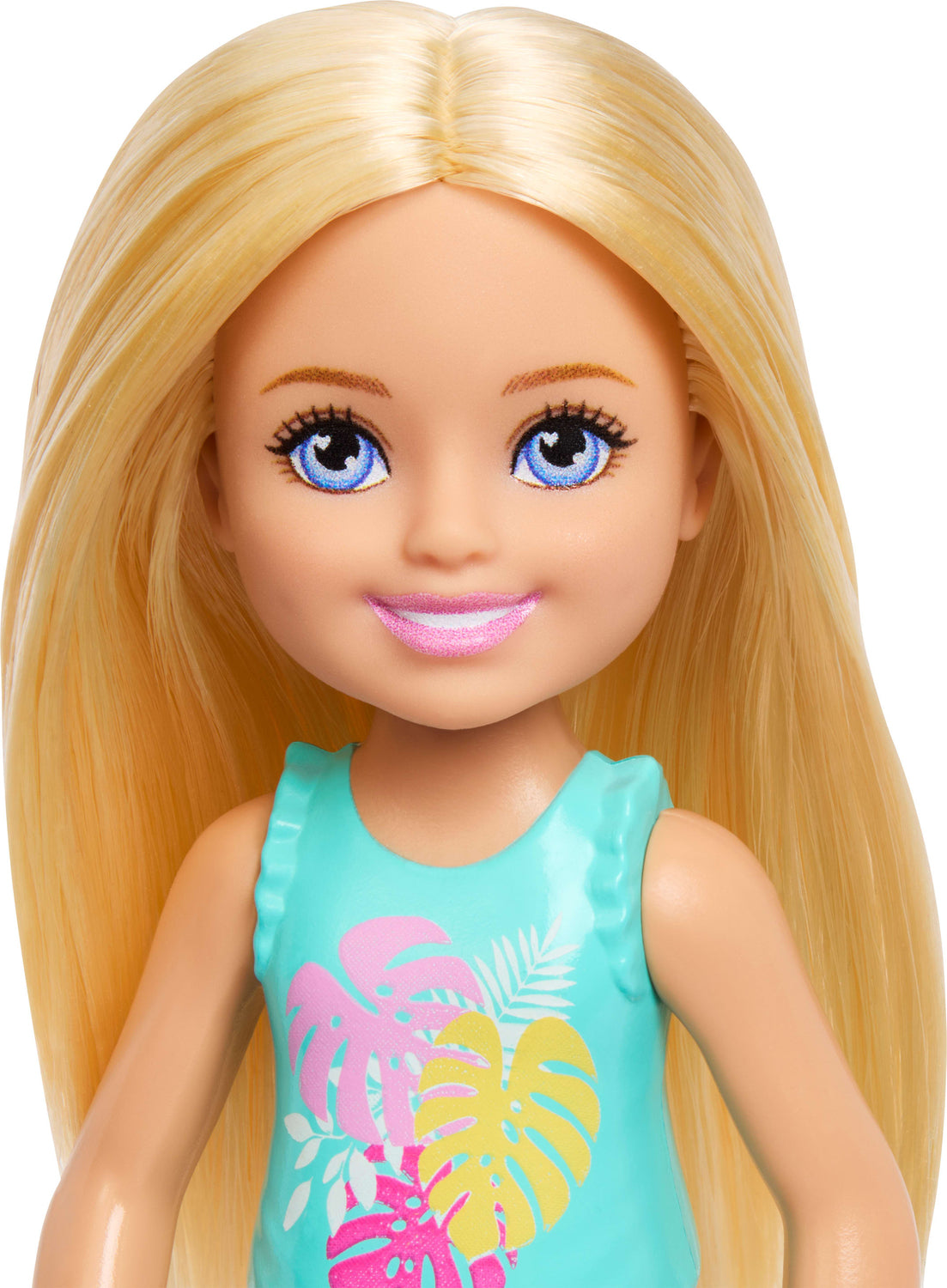 Barbie Summer Vacation Chelsea Pool Party Playset, Small Doll and Pool with Waterslide and Accessories