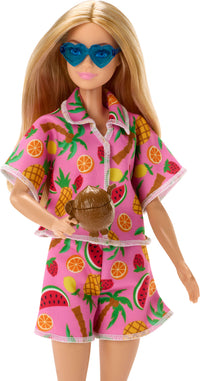 Barbie Summer Vacation Beach Shack Fun and Chelsea Dolls with Snack Stand Playset and Accessories