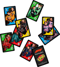  UNO F1 Card Game with Themed Deck & Special Rule for Kids, Adults, Family Nights & Travel